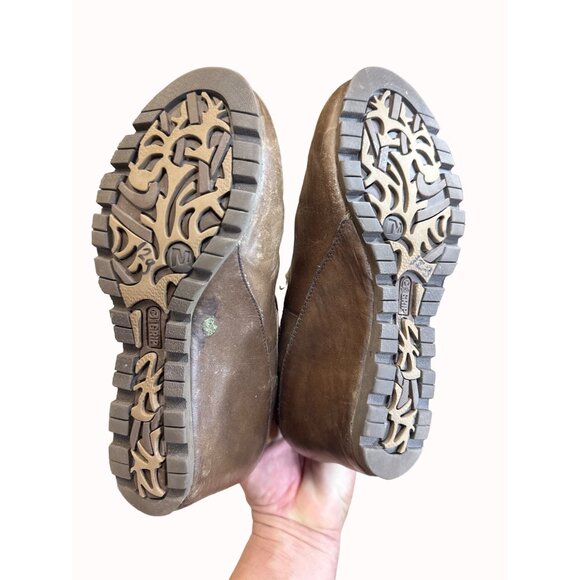 Merrell women’s brown mid calf boots shoes size 8 SKU 5422 - Picture 9 of 10